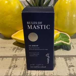 Too Cool For School Rules of Mastic